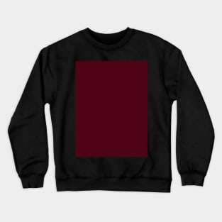 Preppy Elegant Gothic Solid Color Red Burgundy Crewneck Sweatshirt